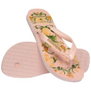 FARM Rio Havaianas Botanical Beauty Flip Flop Sandals